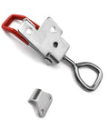 100 Piece Beefy Heavy Duty Adjustable 304 Stainless Steel Toggle Clamps Kit With Quick Release Hasp Latches And Lock Holes