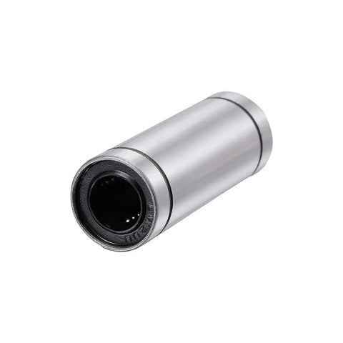 Bulletproof 12mm Linear Motion Ball Bearing Bushing LM12LUU Extra Long 57mm chromium steel with sealed ends for low friction.