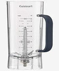 Replacement Blender Jar With Cutting Assembly For CBT-1500 And CBT-1500P1 OEM Part, heavy-duty glass jar with handle