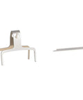 Ride Ready Universal Bicycle And Electric Scooter Brake Pads Semimetal For Rim And Hydraulic Brakes, metal clip and pin
