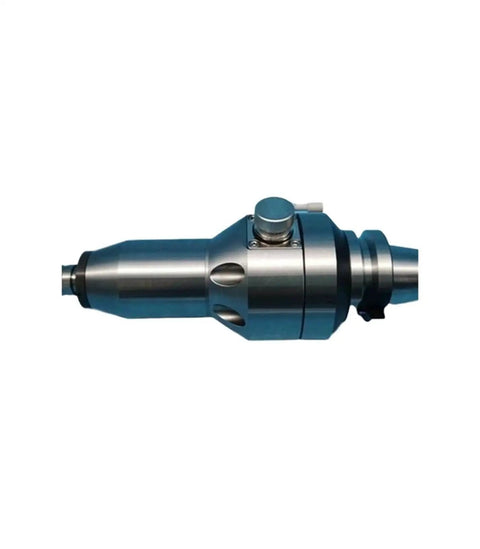 Shop Ready High Speed Spindle With Brushless Motor And Precision Bearings For Cnc Machining Centers side view showcasing metal design and precision features.