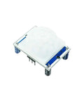 Adjustable PIR Motion Sensor Module Bracket For HC SR501 SR505 SR602 AM312 Pyroelectric Infrared Detector Easy Install High Quality Electronics Component For Reliable Home Security And DIY Projects, white adjustable PIR sensor module bracket