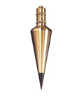 Pro Grade Brass Plumb Bob With Corrosion Resistant Build, 10 Ft Nylon Cord, Replaceable Hardened Steel Weights, 8 Oz Weight, PBB-8
