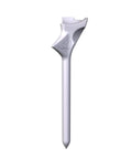 Diamond Golf Tees That Cut Spin For Longer, Straighter Drives And Zero Friction Feel, 3.25 Inch Tees, Patented Diamond Design