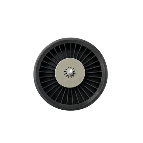 Must-Have Engine Drive Belt Idler Pulley For BMW F20 F30 E60 E65 E66 E90 top view, durable plastic build, engine component.