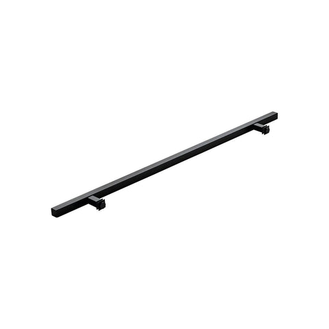 24 Inch Square Door Pull Handle Built Tough As Nails With 304 Stainless Steel In Sleek Black Finish Real Deal Heavy Duty Push And Pull Entry Door Hardware For Interior Exterior Front Pivot Glass Doors