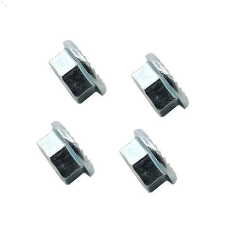 Secure Your Ride With This 16-Piece M10x1.25 Wheel Lock Lug Nut Kit Perfect For Yamaha R7 Grizzly 350 Banshee YFZ450 And Polaris ATV Models To Stop Thieves Cold. Four silver M10x1.25 steel wheel lock lug nuts for Yamaha and Polaris ATV use