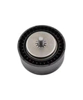 Up Your Ride With This Sick Accessory Drive Belt Idler Pulley Built For BMW E70 X5 Models Requiring OE Part Number 11287542887 - top view of pulley