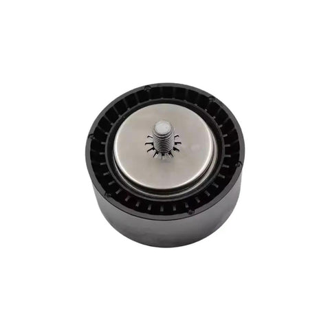 Up Your Ride With This Sick Accessory Drive Belt Idler Pulley Built For BMW E70 X5 Models Requiring OE Part Number 11287542887 - top view of pulley