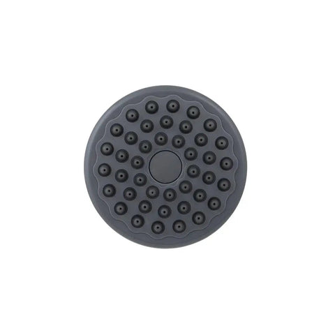 Top view of TurboSpa 3 Inch High Pressure Shower Head with 42 Nozzles Ultra Wide Spray High Flow for Instant Spa Like Power