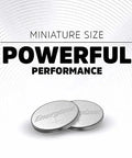 The Real Deal CR2025 3V Lithium Coin Cell Button Battery Pack For Watches Car Fobs Medical Tools And Calculators Offers Top Shelf Performance With Six Fresh Cells That Stay Charged Longer Lets You Plug In Your Gear Without Any Headaches, featuring two button batteries.