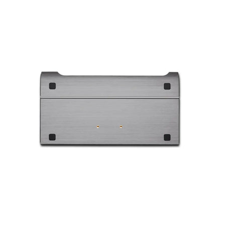 Heavy Duty Thunderbolt 3 And Usb C Docking Station Delivers Crisp Dual 4K Video And 100W Fast Charge Blazing Data Sync Built Solid For Windows And Mac Daily Hustlers top view of sleek aluminum design