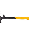 ToughSeries 22 Oz Demo Hammer With Magnetic Nail Starter Extended Claw For Board Grabbing Steel Construction Side View