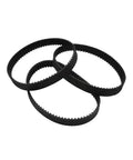 Closed Loop Timing Belt Set 6mm Wide Pitch 140 To 160mm Heavy Duty Drive Belt Reducing Shock And Noise For Smooth Machine Operation