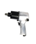 Dual Pneumatic Air Hammer Kit With Half Inch Impact Wrench For Tire Repair And Auto Maintenance Shop Tough Torque Beast No Sweat Garage Essential close-up of impact wrench handle and head.