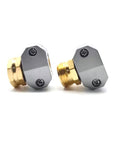 Tough As Nails Heavy Duty Garden Hose Repair Fittings Kit Aluminum Mender Coupler With Clamp For Five Eighths Inch And Three Quarters Inch Hoses