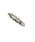 M5 4mm Quick Coupling Connector for RC hydraulic oil pump tank, metal, shown in detail