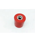 Tough As Nails Heavy Duty Eight Wheel Woodworking Feeder Pressing Roller For Panel Saws And Routing Stations Rock Solid Grip Feeding Wheel Replacement Part 58X15X60MM Specs, red roller part.