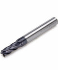 Solid carbide end mill, 6mm diameter, 4-flute, AlTiN coated, right-hand cutter