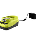 18V ONE+ Brushless Cordless 1/2-Inch Impact Wrench, 3-Speed, With 4.0Ah Battery And Charger; charger in yellow and black