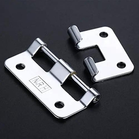 Detachable Flight Case Hinge For Cabinet Doors And Wardrobes, metal finish, easy install, heavy duty industrial strength box support