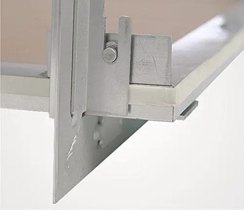 Close-up view of the Sweet Removable Access Panel Featuring No Sweat Drywall Inlay And Concealed Touch Latches For Smooth Flush Setup.