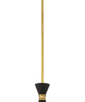 Conic Mini Pendant Light In Honey Gold Finish, 1 Light, 100W Max, 9.38 Inch Height By 5.5 Inch Width, Dimmable With A19 Bulb