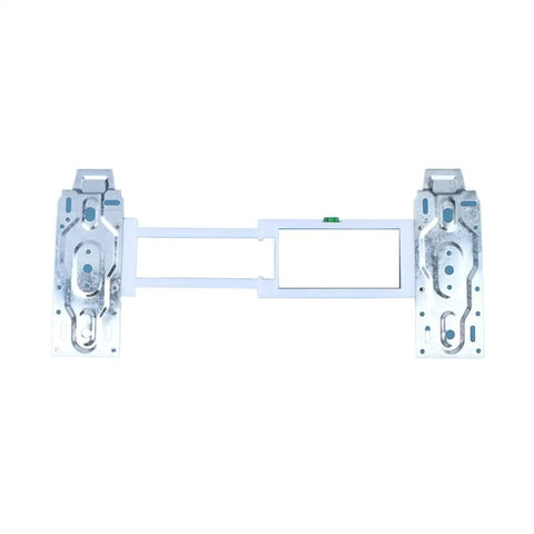 Universal Indoor Split AC Wall Mount Bracket Adjustable Fit for Most Split Systems Heavy Duty Vibe Dampening Substrate Reduces Noise and Floor Vibration Easy Install, adjustable metal bracket