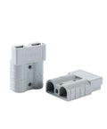 50 Amp Heavy Duty 10 Gauge Battery Quick Connector Kit For 12-36V Systems With Quick Disconnect Wire Harness Plug For Motors Winches And Trailers Silver Plated Contacts In Durable Polycarbonate Housing
