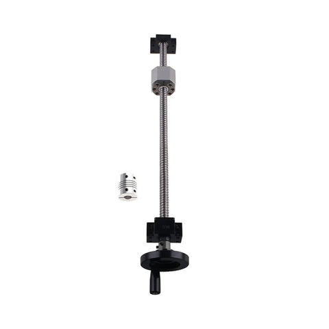 Ball Screw Kit SFU1605 600mm For CNC Machines With 16mm Shaft Metal Deflector Hand Wheel Nut Housing BK12 BF12 End Supports Ball Nut Housing 1pc Coupler End Machining Included
