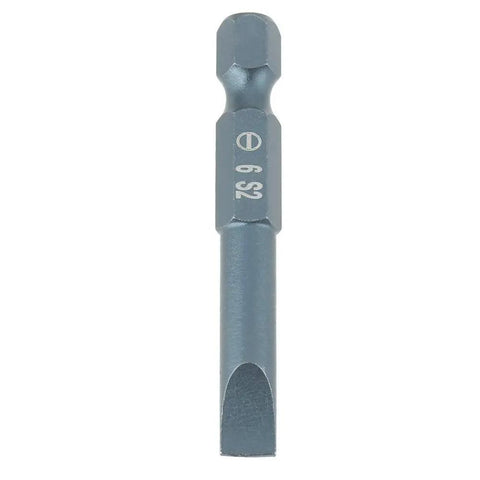 Top Tier Slotted Screwdriver Bits Set With 10 Pieces Featuring Tough S2 Alloy Steel, Magnetic Hold, And 1/4 Inch Hex Shank Perfect For Heavy Duty Drilling And Pro Tool Kits, slotted S2 bit