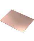 Double Sided Copper Clad PCB Laminate FR-4 Glass Fiber Board 300 x 200 x 1.5mm for DIY Electronics, Circuit Prototyping, 1pc board view.