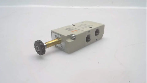 Heavy Duty Pneumatic Solenoid Valve 3 Way Normally Closed Mechanical Spring Reset 10 Bar Max G1/4 Thread Industrial Air Control Badass Workhorse Built Tough For Daily Grind Part 7020020200