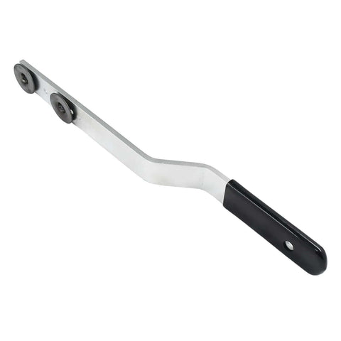 Side view of 89565 Duct Stretcher Tool With Offset Body For Sheet Metal Work 16 Metal Sheet Tool Pro Grade Ducting Gear