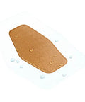 Single waterproof clear bandage with 360-degree seal, showcasing nonstick pad design, part of Waterproof Clear Bandages Assorted Sizes 100 Count.