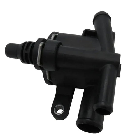 Top Notch Coolant Degas Separator Tank For Land Rover Discovery Evoque XF And F Type Models, durable black plastic construction.