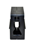 Rock Solid Heavy Duty Vise Support Blocks Reinforced Nylon Polymer for smooth auto repairs, front view of black support block.