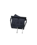 5 Pack Heavy Duty Rocker Switch 16A 250VAC SPST On Off 2 Pin for Household Appliances Automotive Marine and Industrial Control Panels Replacement Part for Power Circuits and Projects, switch back view