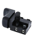 Shop Floor Ready Replacement Switch For Belt Sander Ds321 And Part Number 90564460, black toggle switch with mechanical link.