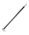Rolling Head Pry Bar 12 Inch Heavy Duty Carbon Steel Leverage Tool For Auto Repair And Mechanic Work Aligning And Prying