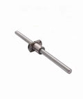 Smooth SFK082.5 Ball Screw With Ball Nut For 3D Printer And CNC Linear Motion 100 To 200 mm Length End Machined Shaft