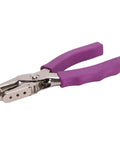 Handheld Hole Puncher One Quarter Inch Six Pack Soft Grip Handles Six Sheet Capacity Durable Metal Construction