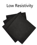 High Temperature Resistant Graphite Electrode Plate Ultra Thin Carbon Graphite Block 200x300x15mm, low resistivity, for lab use.