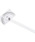 Double Graduation Steel Protractor, 6 Inch Bevel Transfer Tool And Angle Finder with rectangular head, 0 to 180 degree range