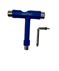 All In One Skate Tool With T Handle And Screwdriver For Quick On The Go Adjustments Pocket Sized Roller Skate Tool With Allen Key