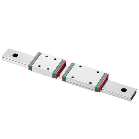 Compact Linear Guide Rail Kit 100 To 1000mm With Carriage Block for CNC, 3D Printer and Robotics projects, metal kit view