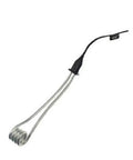 1350W Immersion Water Heater Stinger, Portable 110V electric water heater with large coil for fast heating at home or travel