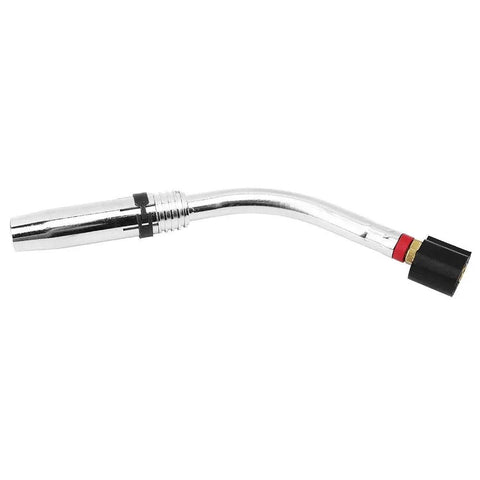 Top Tier Replacement Brass Swan Neck For Binzel MB 36KD Mig Gun Torch Maintenance Kit with a curved design.