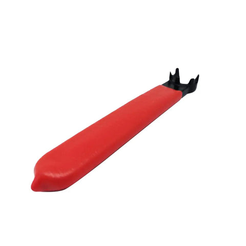 Pro Grade Hardened Collet Chuck Wrench For ER11 Clamping Nut And Screw 110mm Length red handle with four tooth design