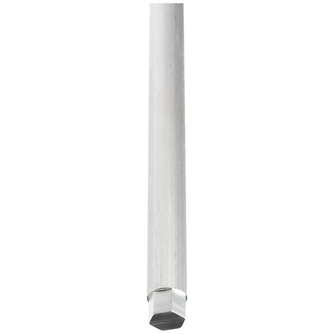 Extension Rod For Panhard Bar Mount With Threaded Shaft Fits One And Three Quarter Inch Tubing Easy Frame Side Adjustment Standard Kit With 2 Inch Range Drop Mount Adds 5 Inches Lightweight 1.2 Lb. silver threaded shaft close-up